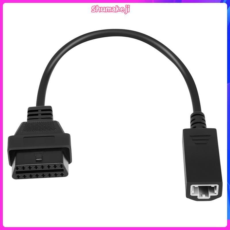 Cabo OBD2 Para Adaptador OBD1 De 3 Pinos OBD2 OBDII Conector A 16 Ferramenta De Diagnóstico Compatível