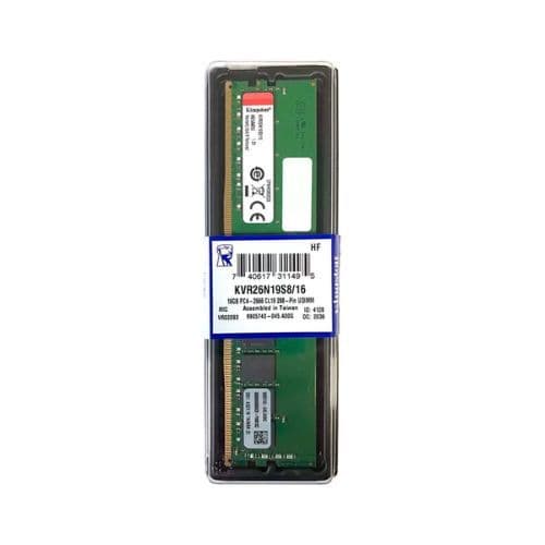 Memoria 16gb Ddr4 Kingston 2666mhz Kvr26n19s8/16
