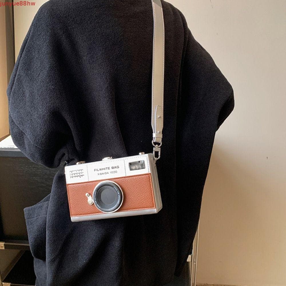 JUNYUE Bolsa De Ombro Para Câmera , De Grande Capacidade , Caixa Engraçada , Crossbody Pequena , Casamento PU