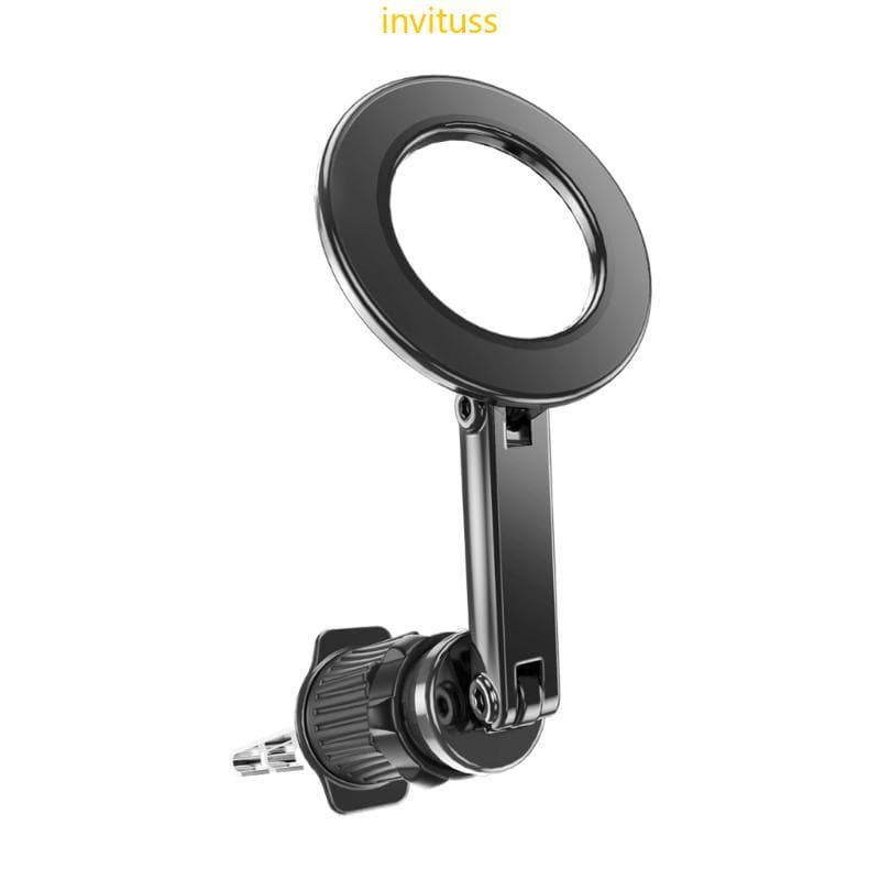 Inv Suporte Ajustável Para Telefone Ventilação Carro, Rotação 360, Montagem Dobrável, Ajuste Univers