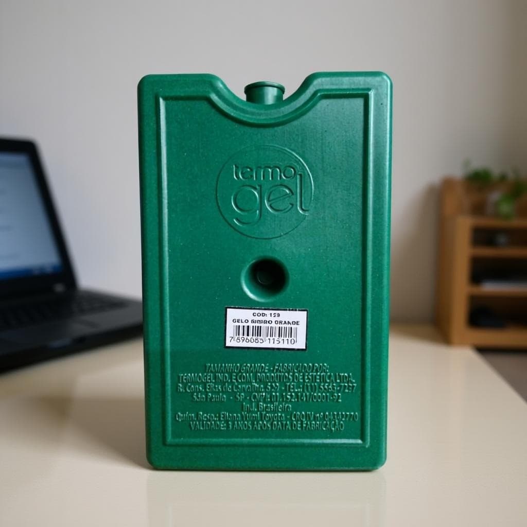Gelo Reutilizável Térmico 1000ml para Cooler e Caixa Térmica