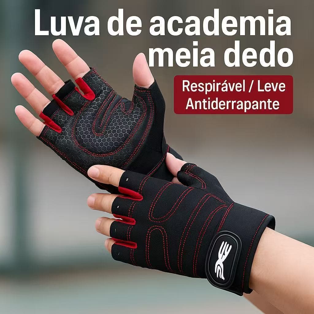 Luvas De Levantamento De Peso Para Exercícios Pesados , Antiderrapantes E Resistentes Ao Desgaste