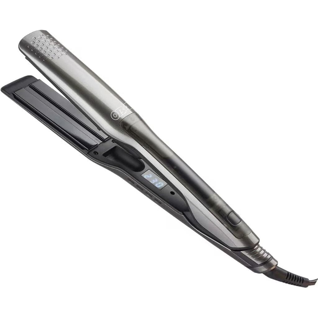 Alisador de Cabelo a Vapor OBA-RL-22, Display LCD, Controle de Temperatura, Cabo Giratório 360° da OBA WVZE