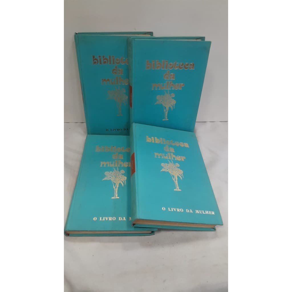 Biblioteca da Mulher - o Livro da Mulher 4 Volumes - marquesa dos anjos autor Anne e Serge Golon