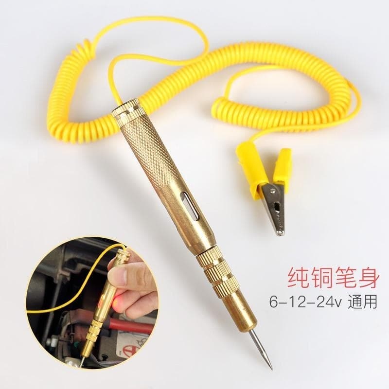 Caneta de teste de carro 24v, caneta de teste de reparo automático, 12V, caneta de teste para reparo de circuito de carr