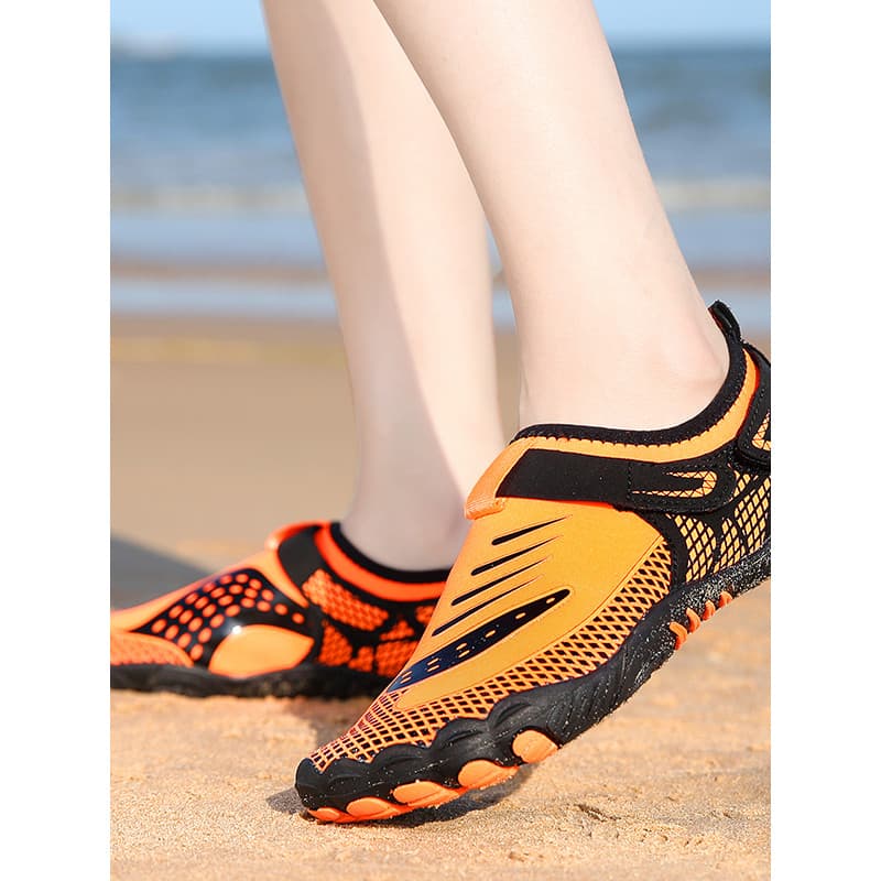 Sapatos de vadear Sapatos de natação masculinos Sapatos de pesca ao ar livre Sandálias de secagem rápida de prai