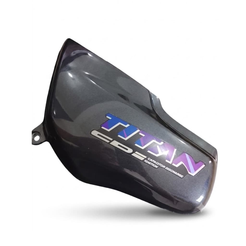CARENAGEM/TAMPA ESQUERDA CG125 TITAN 96 CINZA HONDA