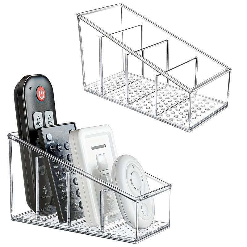 Luguafu 4 Grades Organizador De Controle Remoto TV Suporte Para Mesa Multiuso Caixa Armazenamento Quarto Sala Estar BR