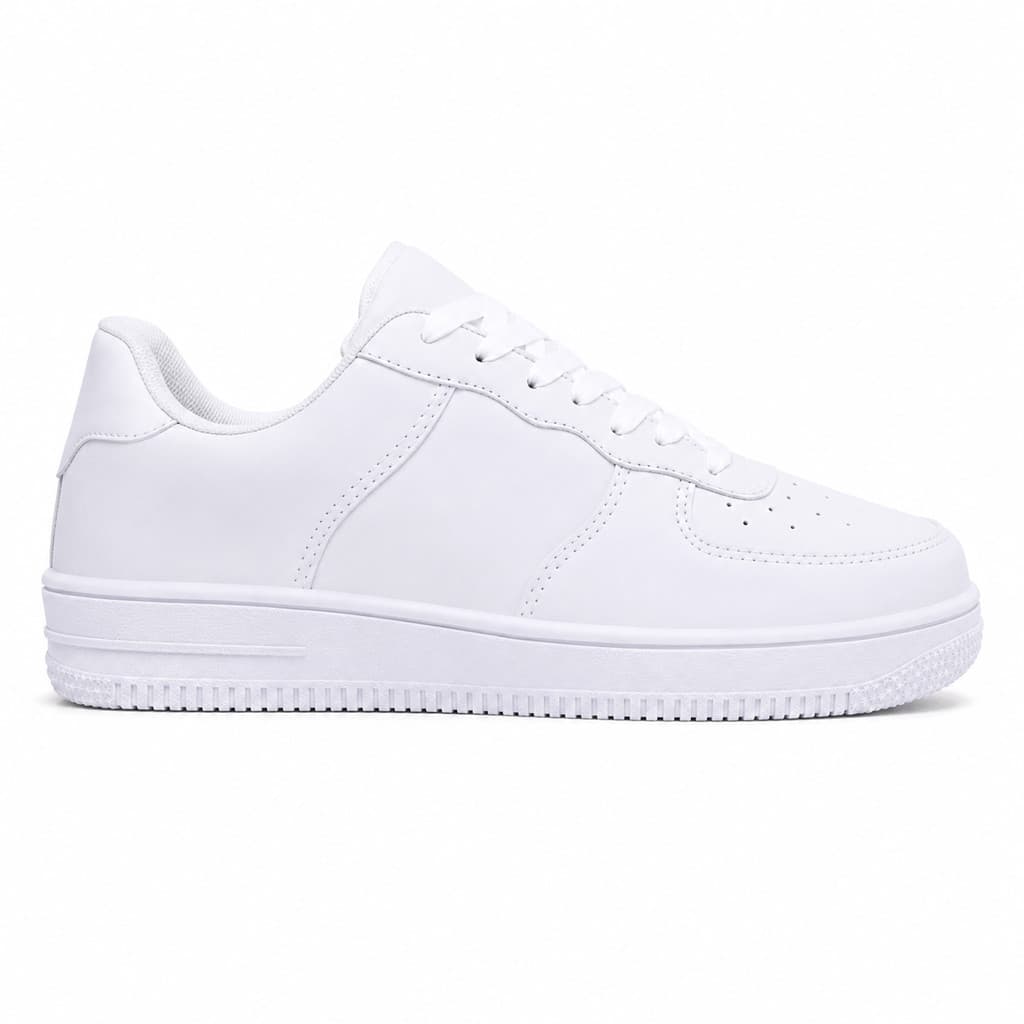 Tênis Masculino Branco Lançamento Confortável 34 a 43 Estilo Casual