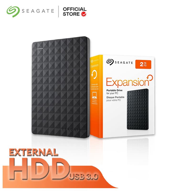 ⚡️ Seagate⚡️ USB 3.0 Disco Rígido Portátil 1TB/2TB/4TB Expansão