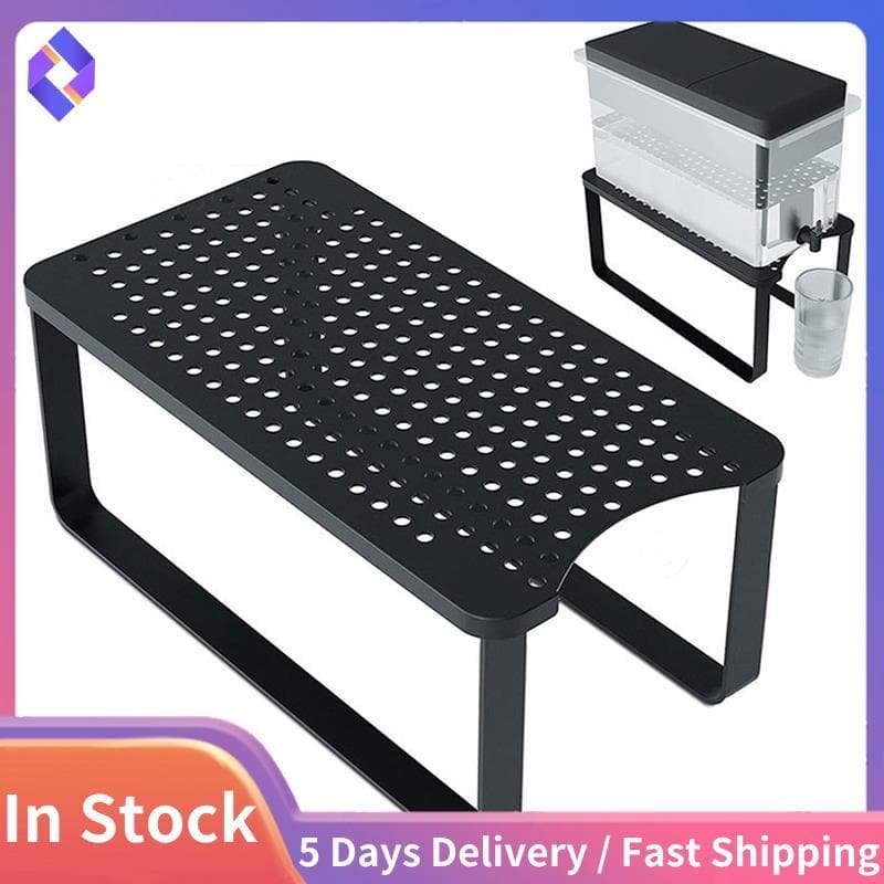 Dispensador De Água Suporte Armário Prateleira Acabamento Rack Desktop Bebidas