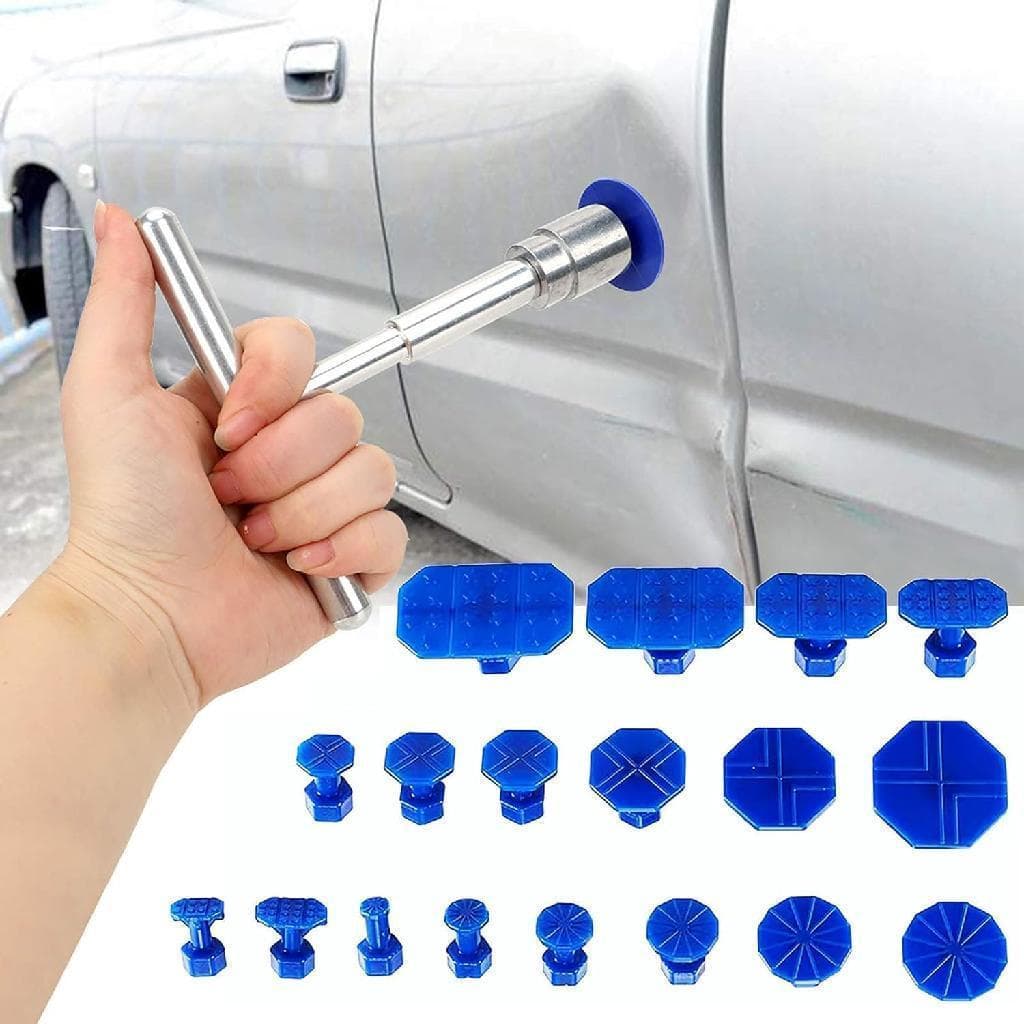Kit Universal Car Dent martelinho de ouro Puller Ventosa De Plástico Para Extração De Veículos
