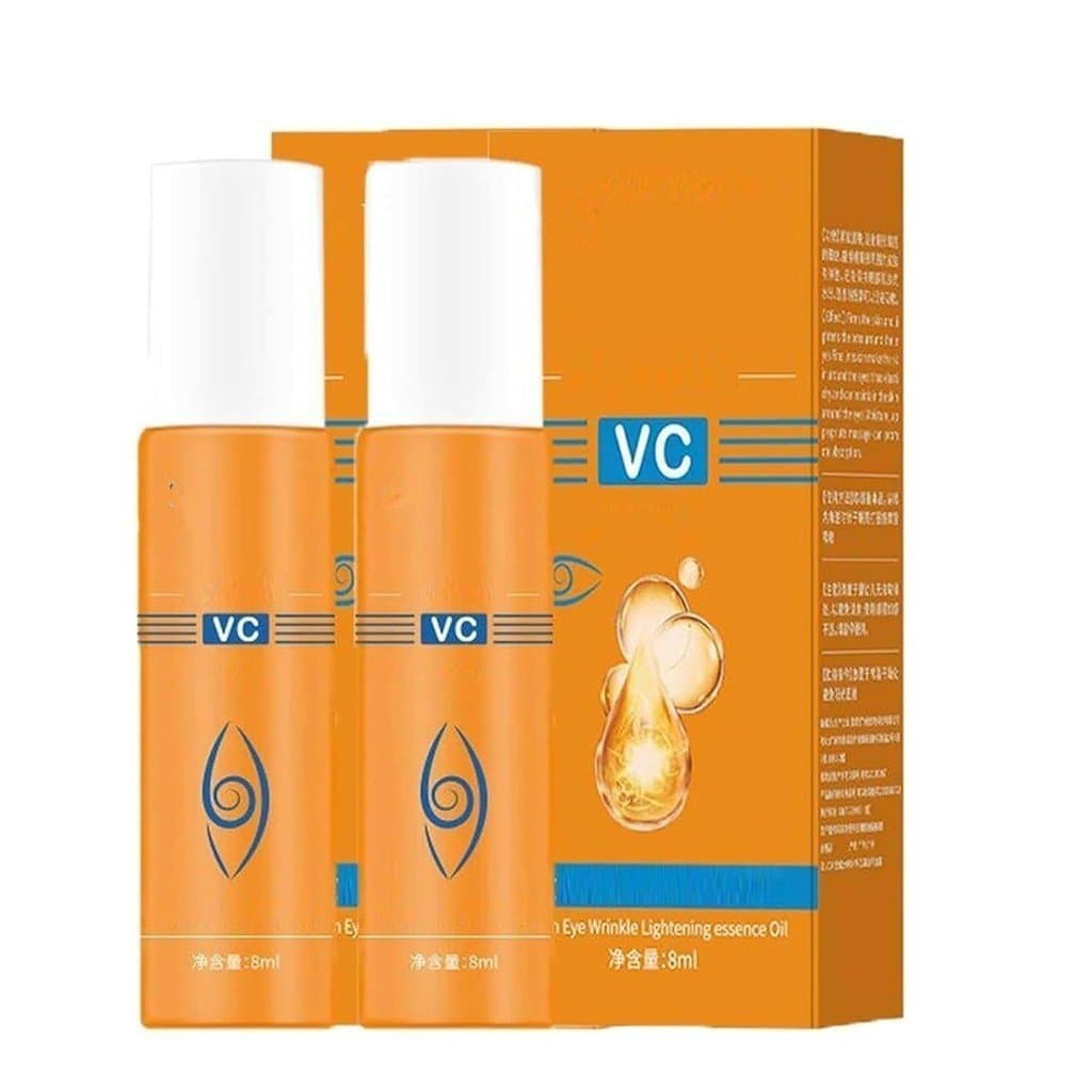 Óleo essencial anti-rugas com luteína, óleo essencial para os olhos com luteína, óleo anti-rugas contendo vitamina C e l