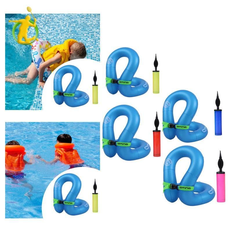 [Asiyy] Colete De Natação Inflável Portátil Engrossado PVC Piscina Flutuador Anel Flutuadores Infláveis Para O Verão Men