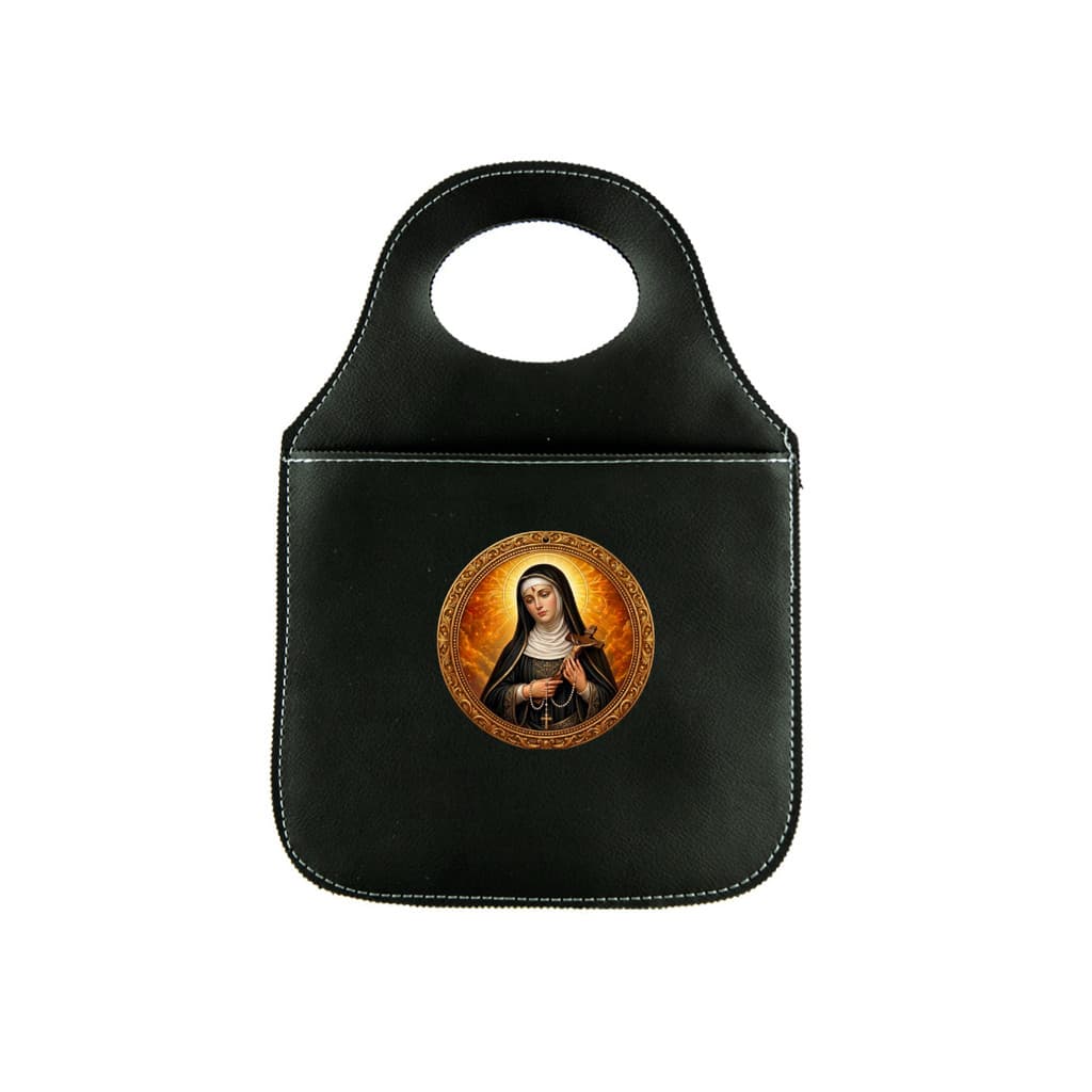 Lixeira Para Carro Personalizada Automotiva Organizadora Estampas Cristãos Católicos Santos Anjos