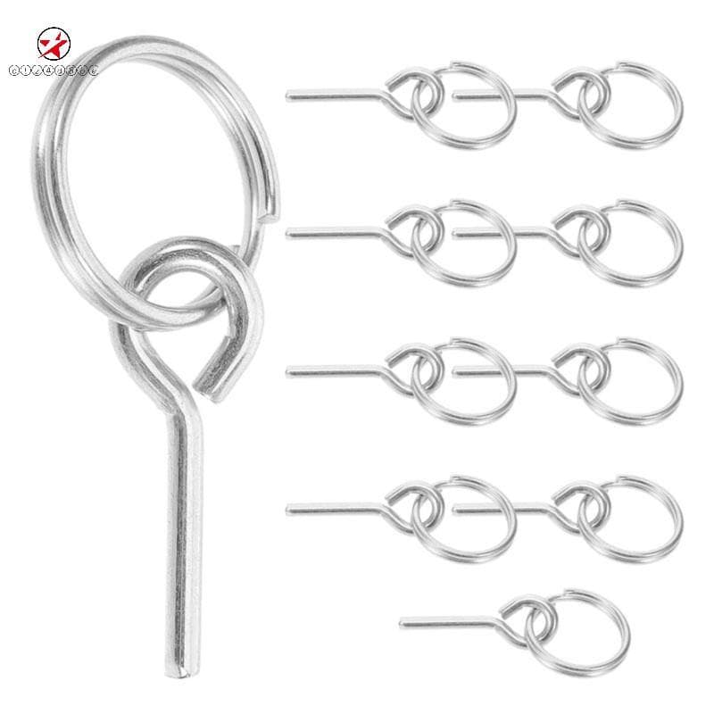 Pinos De Conector Para Barraca De Acampamento , Anéis De Corda Portáteis Com Caminhadas E Atividades Ao Ar Livre , Parte