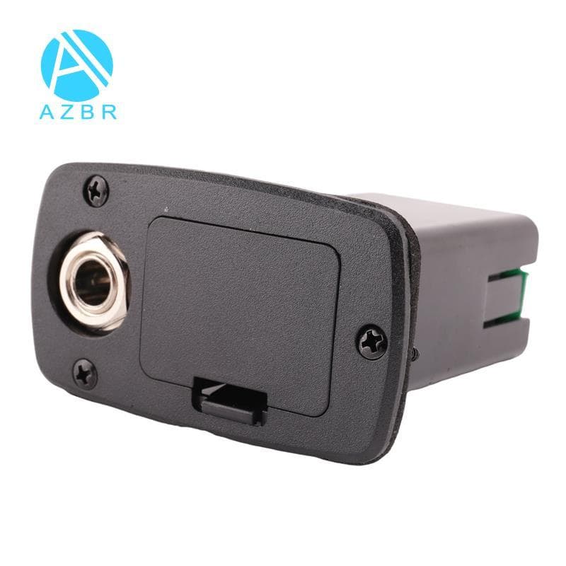 Caixa De Bateria Para Captador De Guitarra ABS 9V Substituição De Capa De Armazenamento Acústica Elétrica