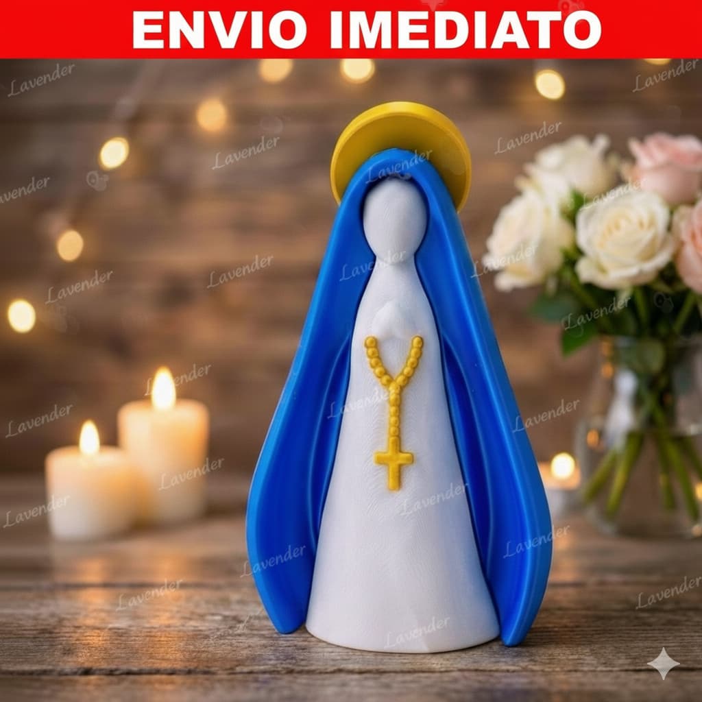 Escultura Decorativa Nossa Senhora  religioso