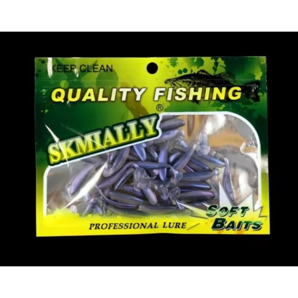 Isca Artificial 3,5cm 0,5g Kit com 50 Unidades para Pesca Esportiva, Lazer e Pescaria