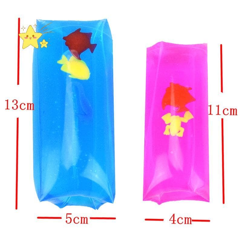 [JBTH] Brinquedo De Cobra De Água Sensorial Para Festa Favor Escorregadio Glitter Decorativo Wigglers Meninos E Meninas