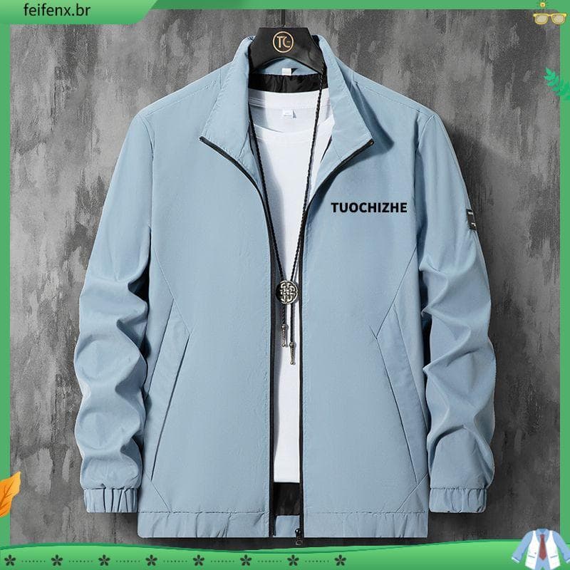 Jaqueta acolchoada masculina forro de inverno engrossado jaqueta masculina na moda gola Casual negócios topo jaqueta aco