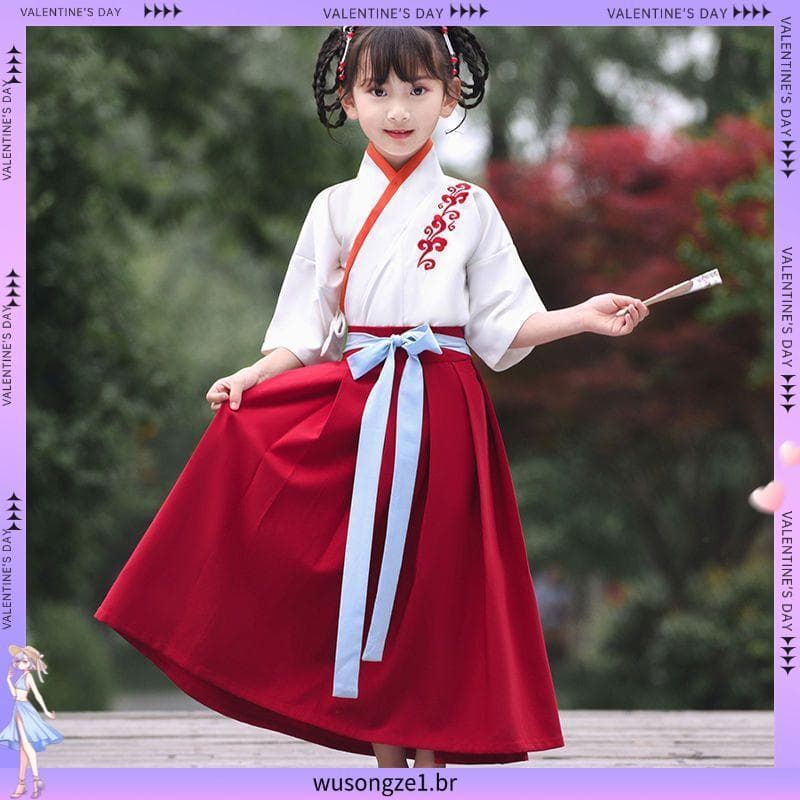 Dia das Crianças Hanfu Meninos Uniformes Escolares Chineses Primavera Outono Caneta Cerimônia Estilo Chinês Alunos do En