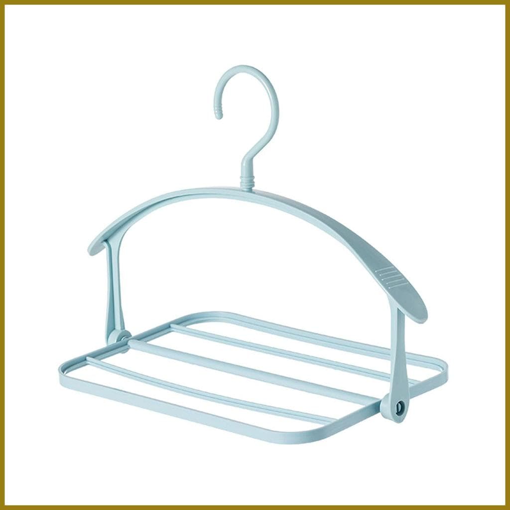 Organizador De Calças Para Armário , Cabide Multicamadas , De Veludo , Antiderrapante , Engrossado , Roupas Alargadas Fu