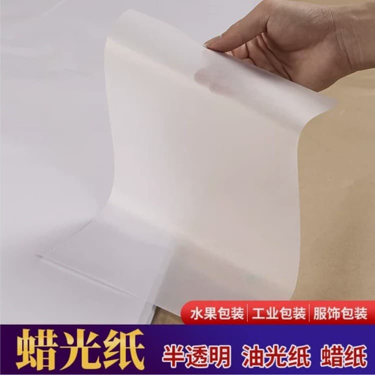 Papel encerado Kaqin, papel encerado, papel absorvente de óleo, à prova de óleo, à prova d'água, trans