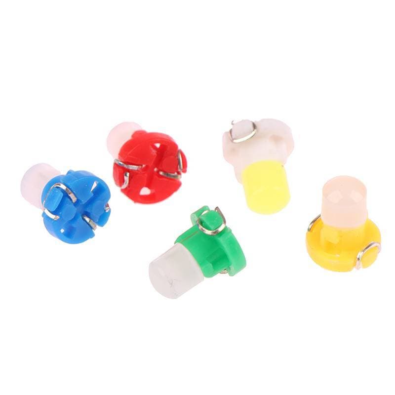qo 10 Peças Lâmpada De Painel De Luz Indicadora COB 1SMD Cunha LED Instrumentos Acessórios Interiores De Carro br