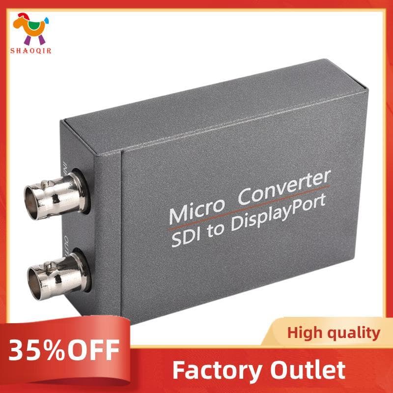 Adaptador Conversor DisplayPort Para SDI 1080P HD 3G Monitor/Com Cabo De Alimentação