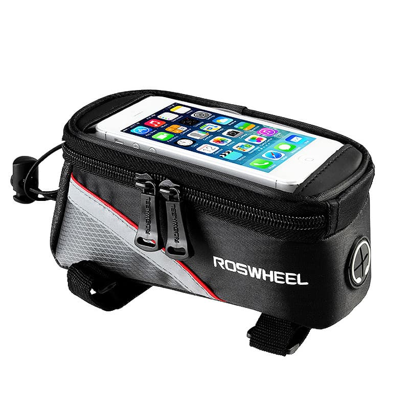 Lexuan saco de bicicleta equipamento de ciclismo saco frontal saco do telefone móvel acessórios Mountain Bike feixe saco