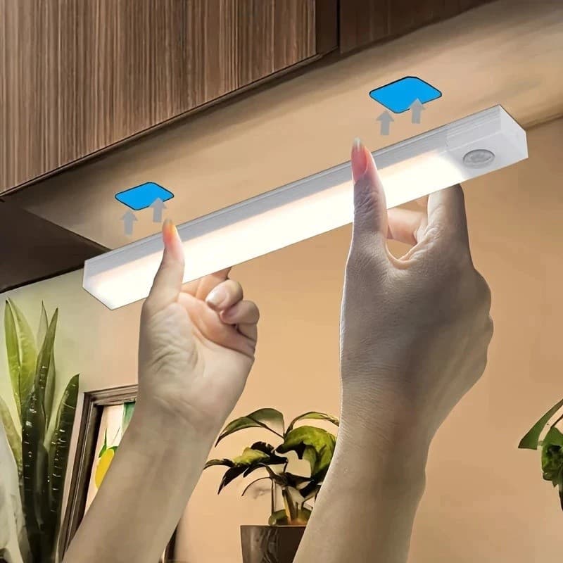 Lâmpadas inteligentes Led inteligentes com Sensor sem fio e bastão fino USB recarregável 30cm