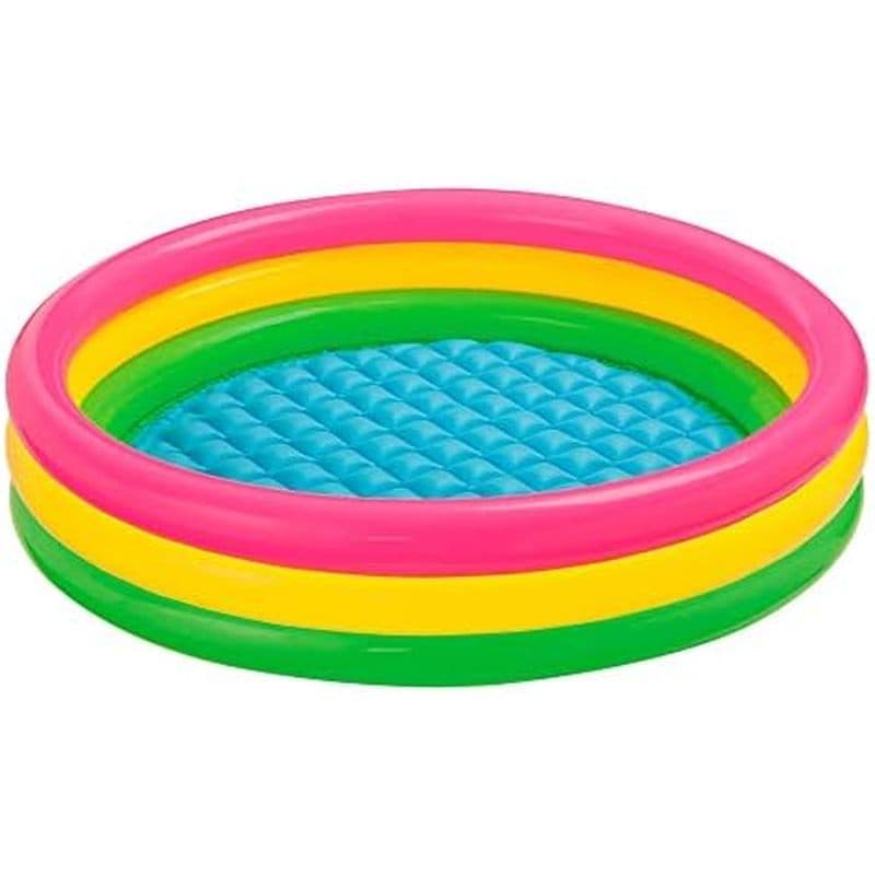 Intex-Piscina De Três Anéis Sunset Glow De 45 "