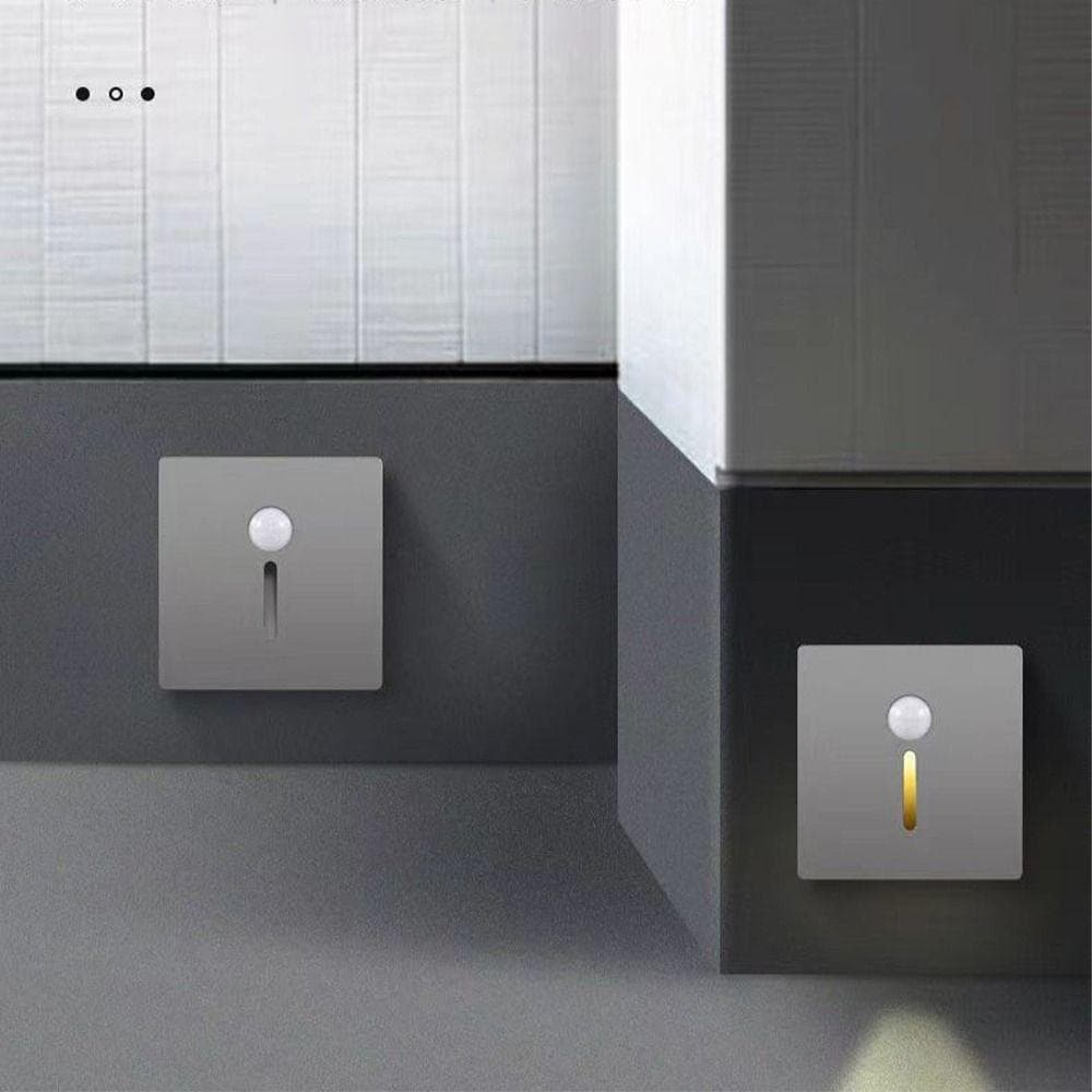 Lâmpada De Parede , Luz LED Moderna E Inteligente Para Escada , Sensor De Movimento Embutido Criativo , Com