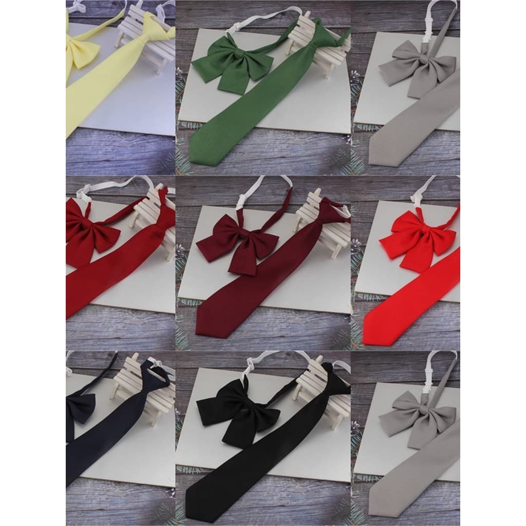 Gravata borboleta para estudantes jovens, mesma cor, terno, acessórios de equipe de desempenho, estilo formal, laço unif