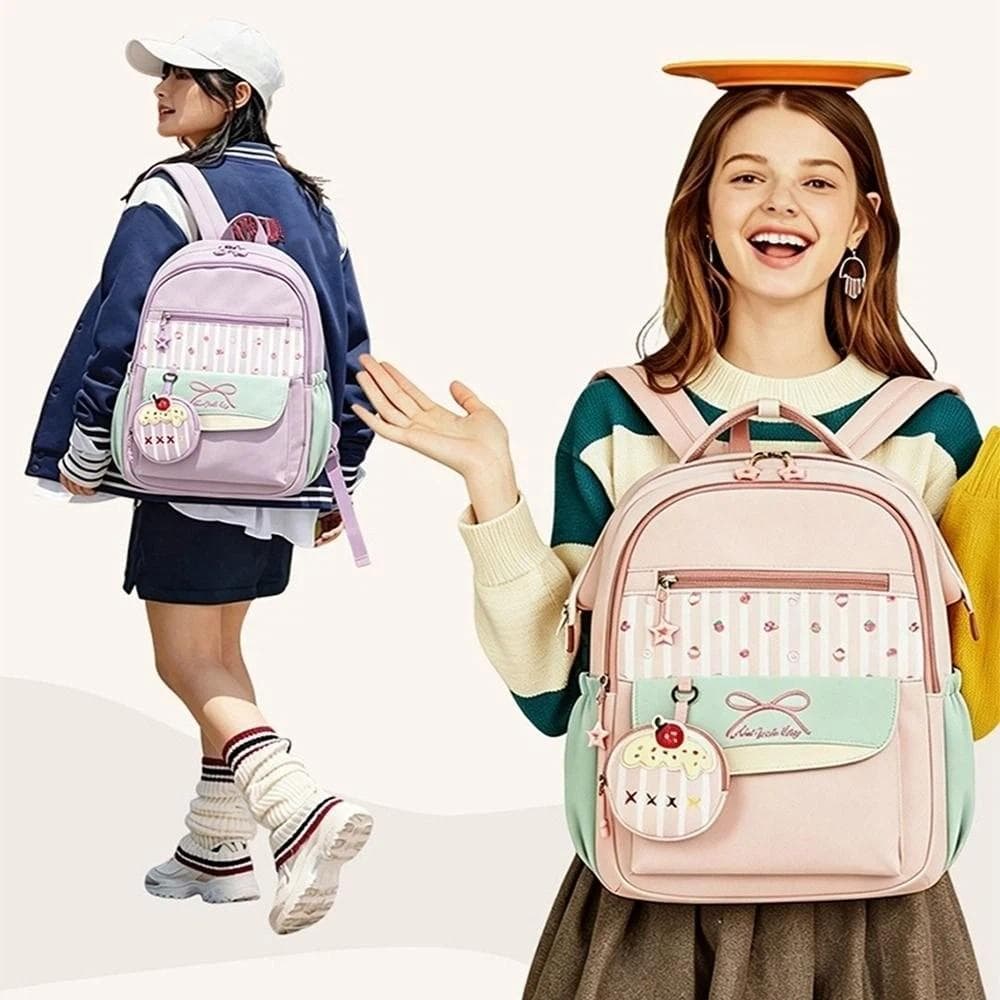 Bolsas Escolares Para Estudantes , Mochila Respirável Crianças De Viagem Em Tecido Oxford , Bolsa De Ombro Confortável D