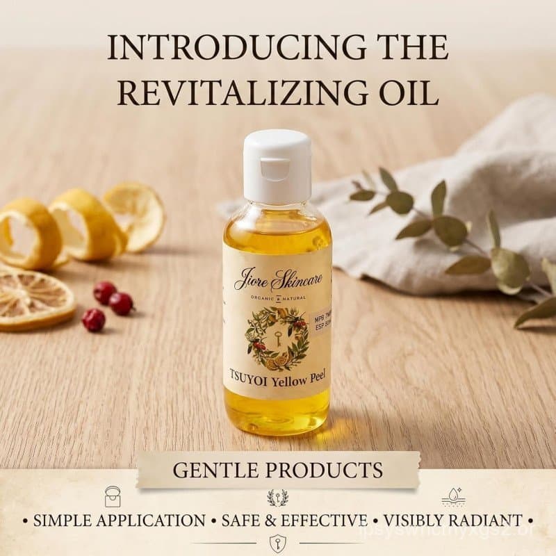 Jiore Care Yellow Peel, Óleo Renovador Amarelo, Removedor de Morta