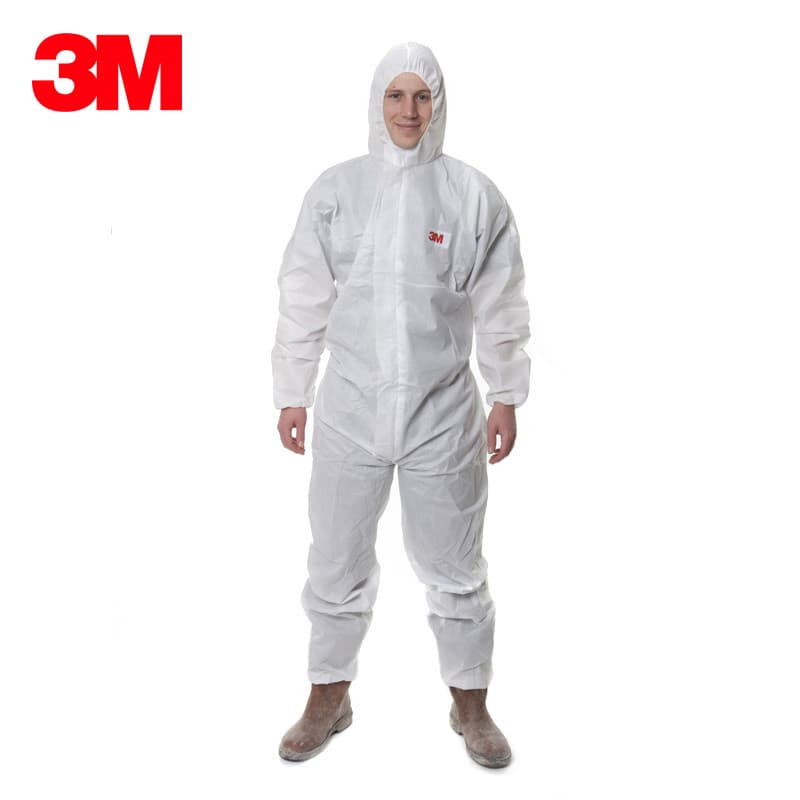 3M 4515 branco conjunto com capuz respirável roupas de proteção Spray pintura trabalhadores pesticidas laboratório Anti-