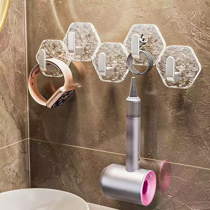 Design de gancho..Gancho para adesivo de parede...Acrílico de luxo...Adesivo de alta resistência