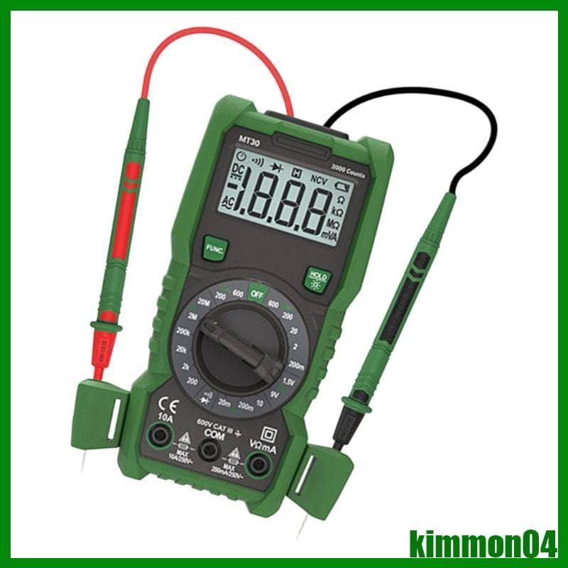 Multímetro Digital De Teste De Rotina kim MT30 Com Tela Grande E Operação Automática Para Serviço De Trabalho Elétrico