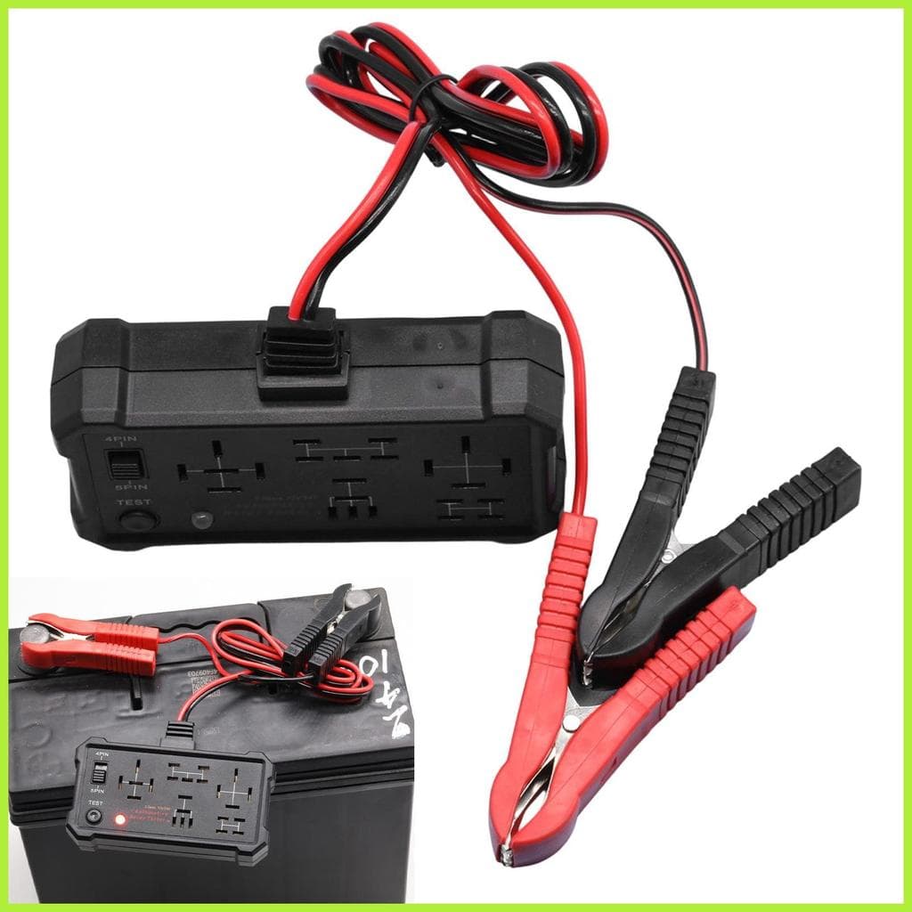 Testador De Relé Automotivo 12/24V 4 E 5 Pinos Portátil Detecção Rápida Carro Circuito Para beqaxbr
