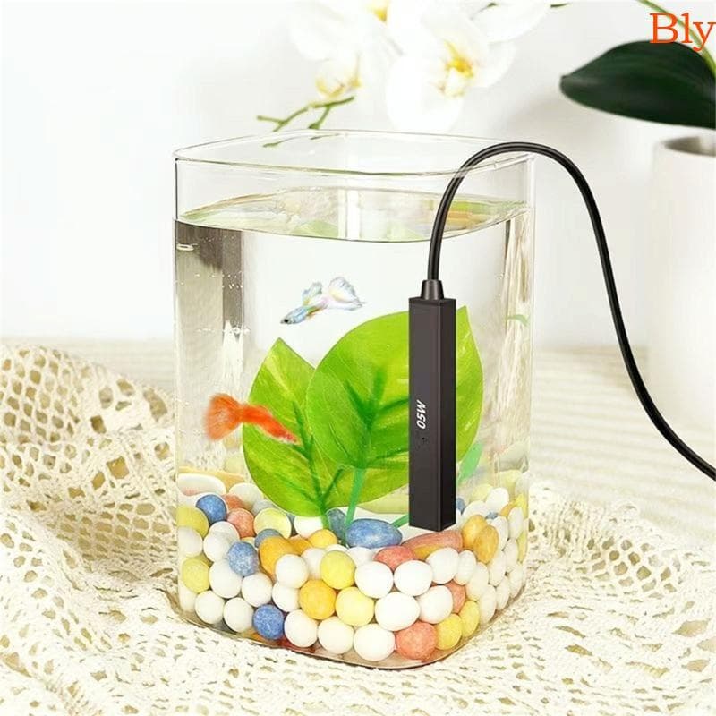 Bly 5w 10w Mini Aquecedor De Aquário Tanques De Peixes Termostato Temperatura