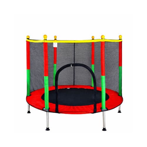 Trampolim Cama Elástica Infantil 1,40 Com Tela de Proteção