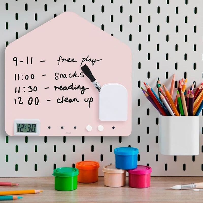 Japonês PLUS PLUS Conjunto de quadro branco para escrita de casa Crianças Escrita Desenho Quadro de registro de escritór