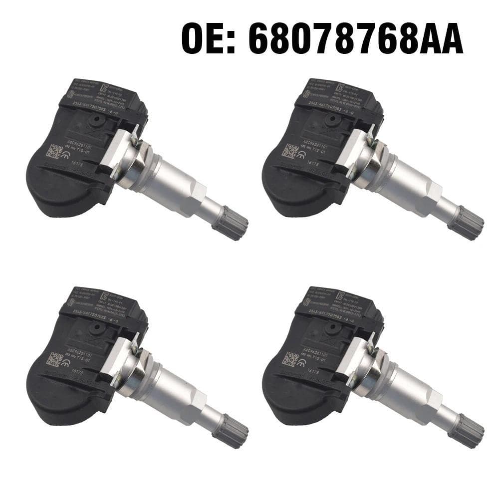 Sensor De Monitoramento De Pressão Dos Pneus TPMS Do Carro 4PCS 68078768AA Aa 56053031AD Para Chrysler 300 Sebring Dodge
