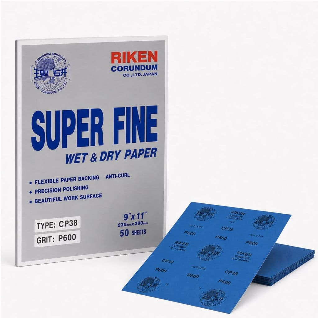 Lixa D'água G600 Pacote Com 50 Folhas - Riken