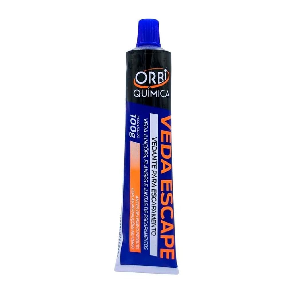 Veda Escape Adesivo para Escapamento 100g Orbi Serve Para Carro OU moto