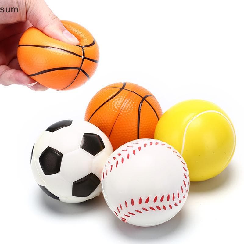 [sum] Exercício De Futebol De Mão Macio Elástico Aperto Alívio Do Estresse Bola Brinquedos De Massagem BR