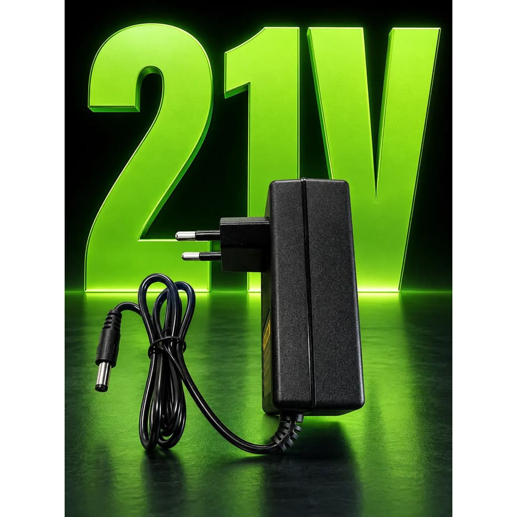 Carregador Bateria 21v Para Chave Impacto The Black Tools
