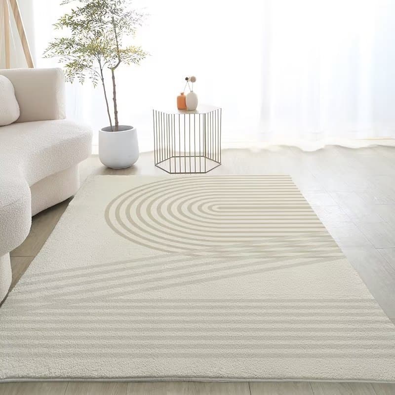 [Novo produto] Imitação simples de caxemira para sala de estar, sofá, mesa de centro, quarto, cabeceira, estilo japonês,